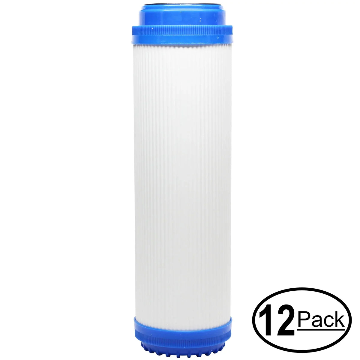 12-Pack Replacement for Culligan RVF-10 Granular Activated Carbon Filter - Universal 10-inch Cartridge for Culligan RVF-10 Exterior moisture Filter - Denali Pure Brand