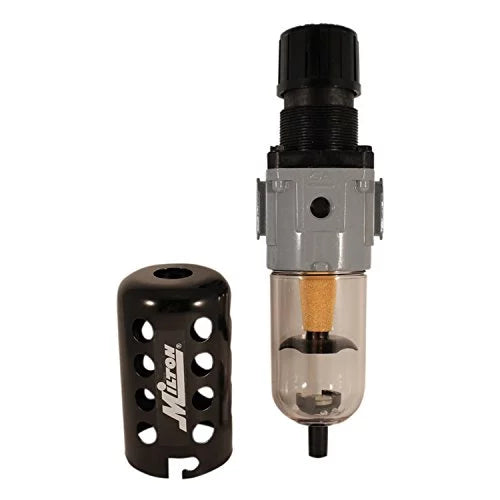 NPT Polycarbonate Piggyback Filter Regulator. Milton 1110-5 0.37 in