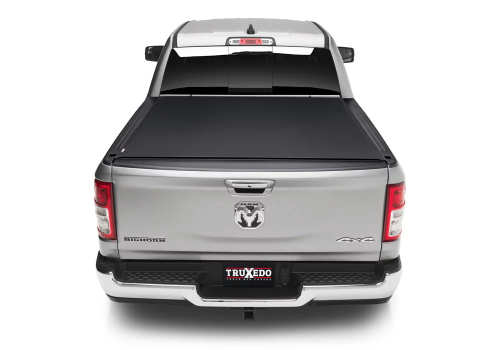 TruXedo Pro X15 Soft Roll Up Truck Bed Tonneau shield | 1486901 | appropriate with 2019 - 2023 Dodge Ram 1500, Does Not Fit w/ Multi-Function (Split) Tailgate 6' 4" Bed (76.3")