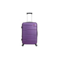 DUKAP RODEZ Plastic Carry-On Luggage Purple (DKROD00S-PUR)