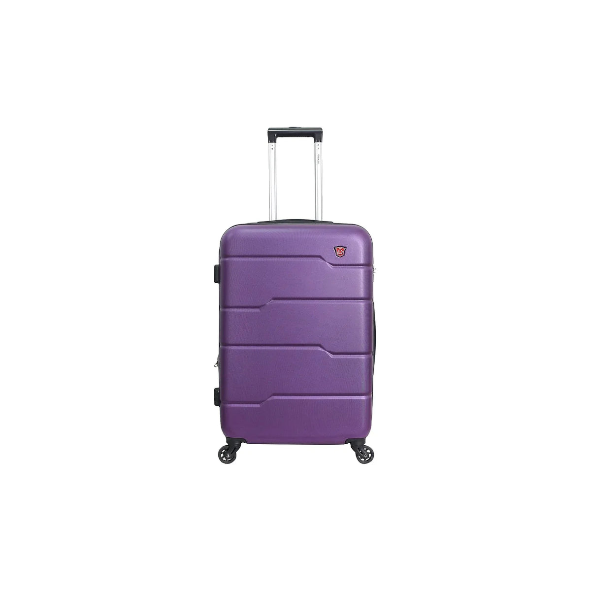 DUKAP RODEZ Plastic Carry-On Luggage Purple (DKROD00S-PUR)