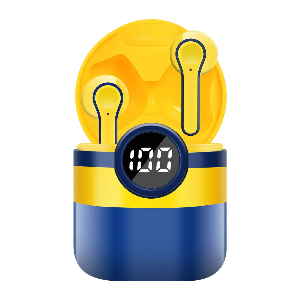 UrbanX Q350 Wireless Earbuds in Ear Bluetooth Headphones For HTC Desire C with Microphone & Digital Display IPX7 Waterproof Deep Bass Bluetooth Earbuds for Sports Work & Music.