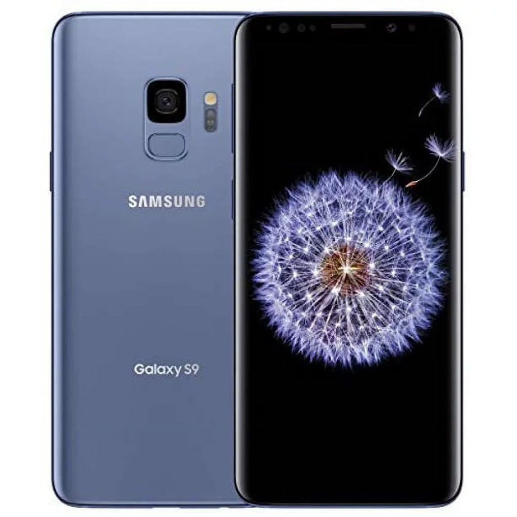 Restored  Galaxy S9 G960U 64GB Unlocked GSM 4G LTE Android Phone Coral Blue (Refurbished)