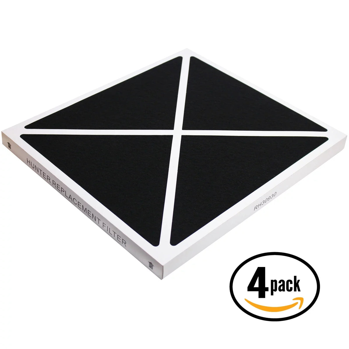 4-Pack Replacement Hunter 30374 Air Purifier Filter - matching Hunter 30930 Air Filter