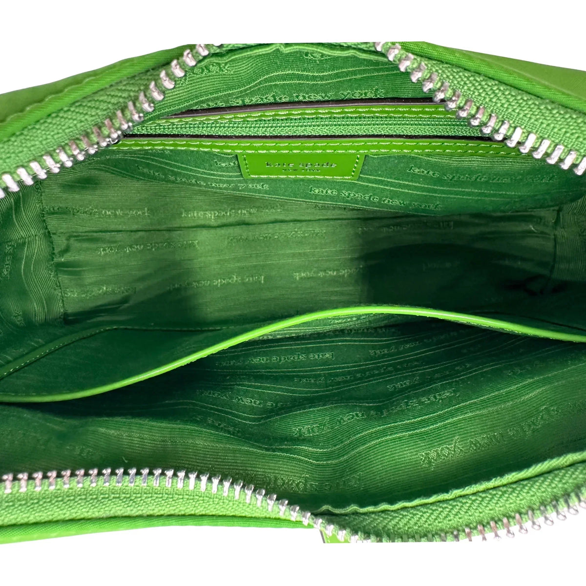 Kate Spade Sam Icon KSNYL Nylon Small Shoulder Bag - Green