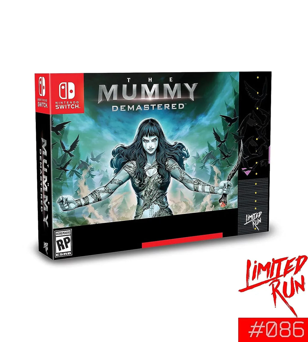 The Mummy Demastered Collectors Edition Limited Run #86 Nintendo Switch