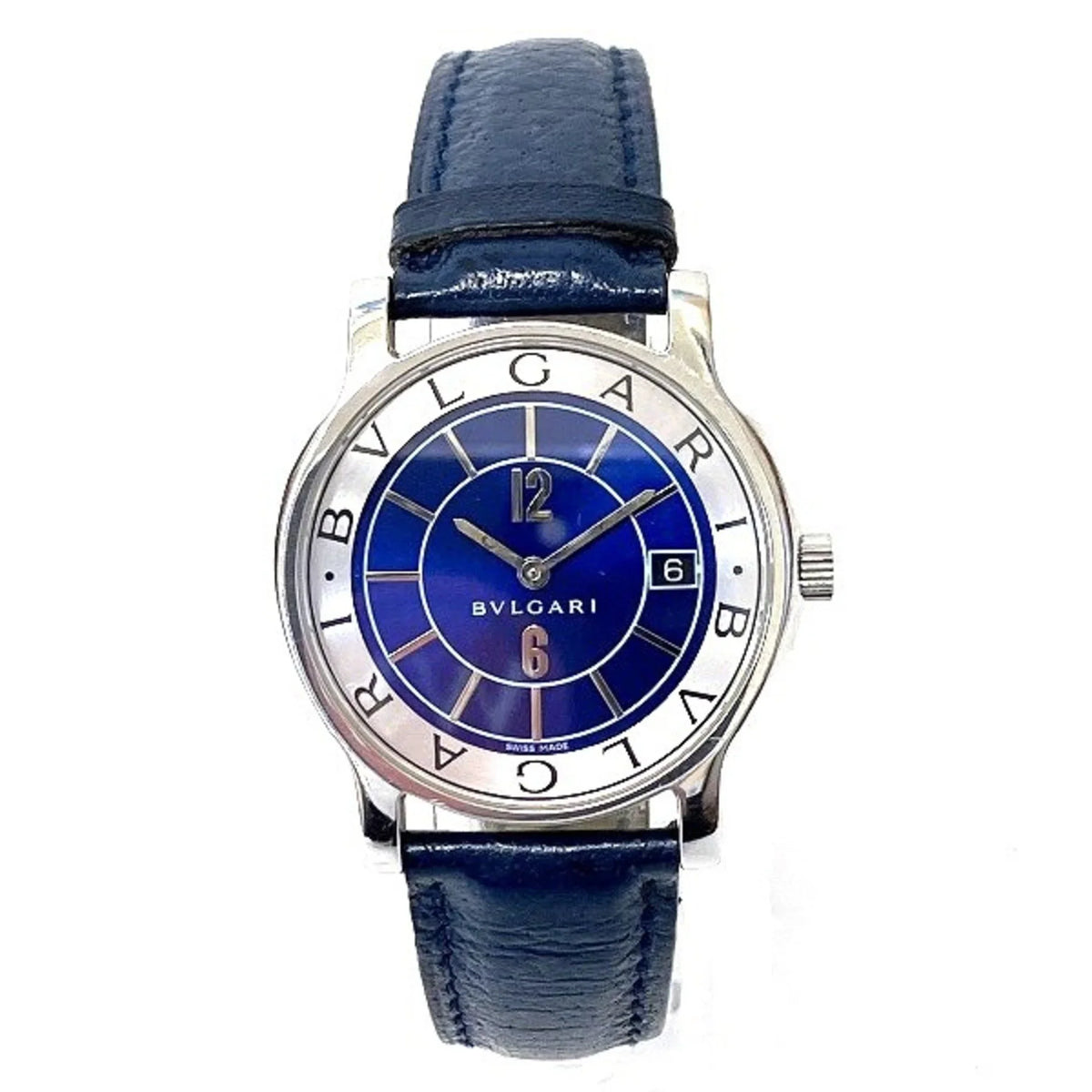 Pre-Owned Bulgari BVLGARI Solo Tempo ST35S Quartz Watch Men's (Good)