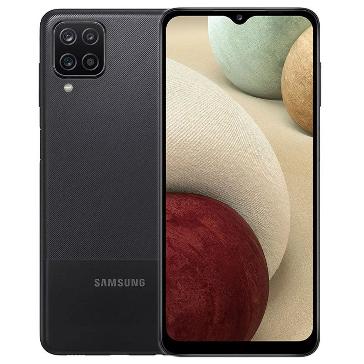 Pre-Owned  Galaxy A12 A125U 32GB Black GSM Unlocked (AT&T/T-Mobile appropriate) Smartphone (Refurbished: Good)