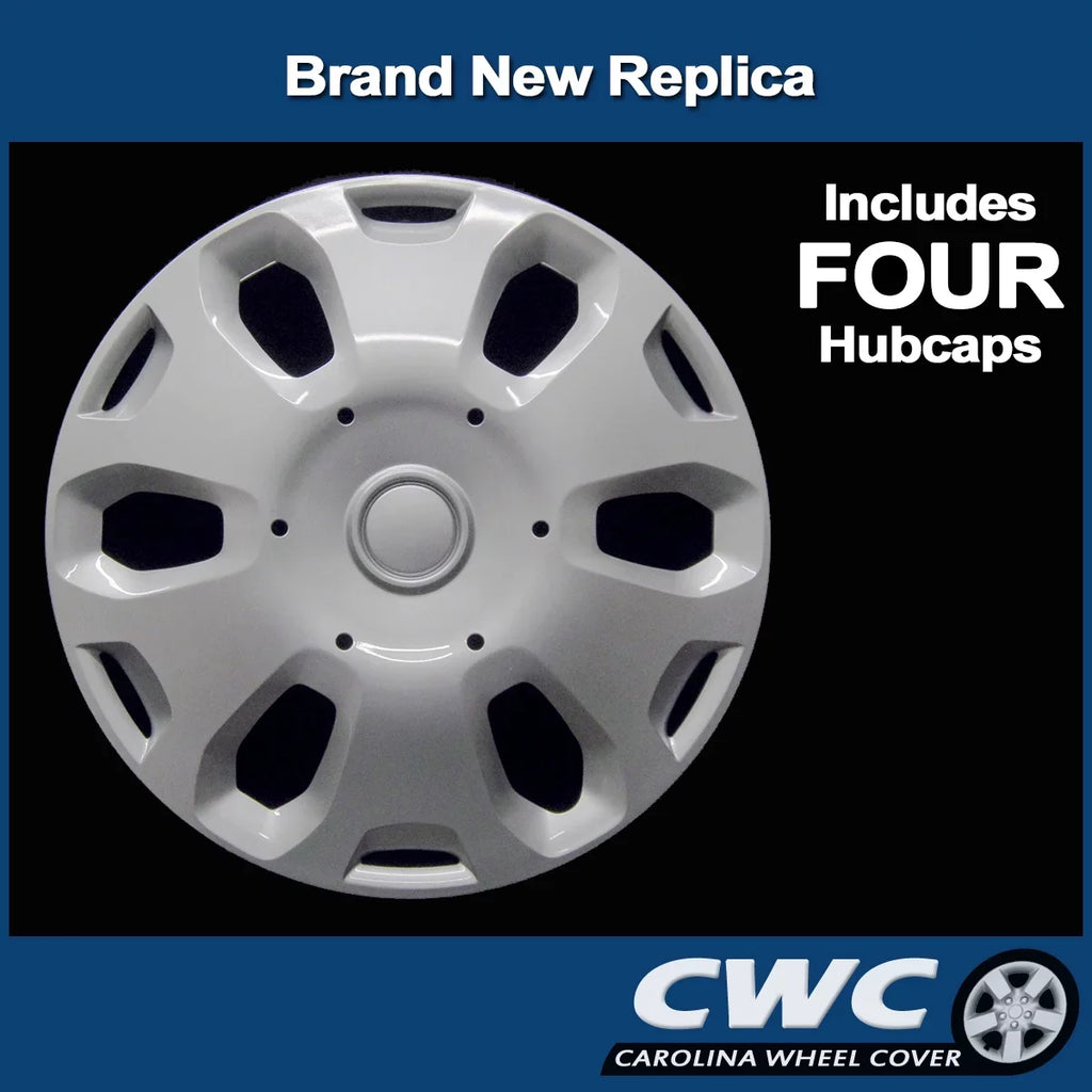Premium Hubcap Set for  Transit Connect 2010, 2011 2012, 2013 - Replacement 15-inch Wheel Covers (4-Pack)