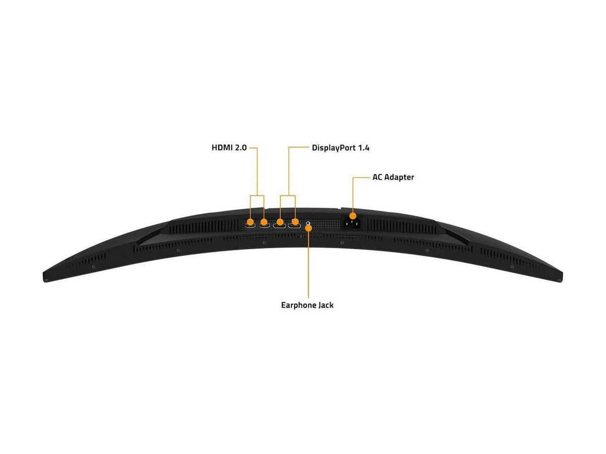 GIGABYTE 34" 144Hz 2K Curved Gaming Monitor 1ms FreeSync Premium, UWQHD 3440 x 1440 VA 1500R Display, (MPRT), 90% DCI-P3, VESA Display HDR400, 2x DisplayPort 1.4, 2x HDMI 2.0 G34WQC A-SA