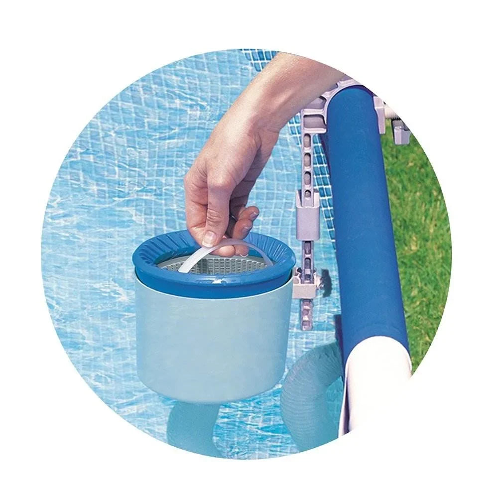 Intex 120V Krystal Clear Saltwater Pool System + Wall Mount Surface Skimmer