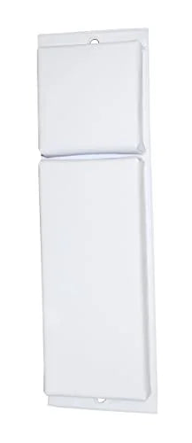 VINYL COVERED CONTOUR FENDER WHITE SM
