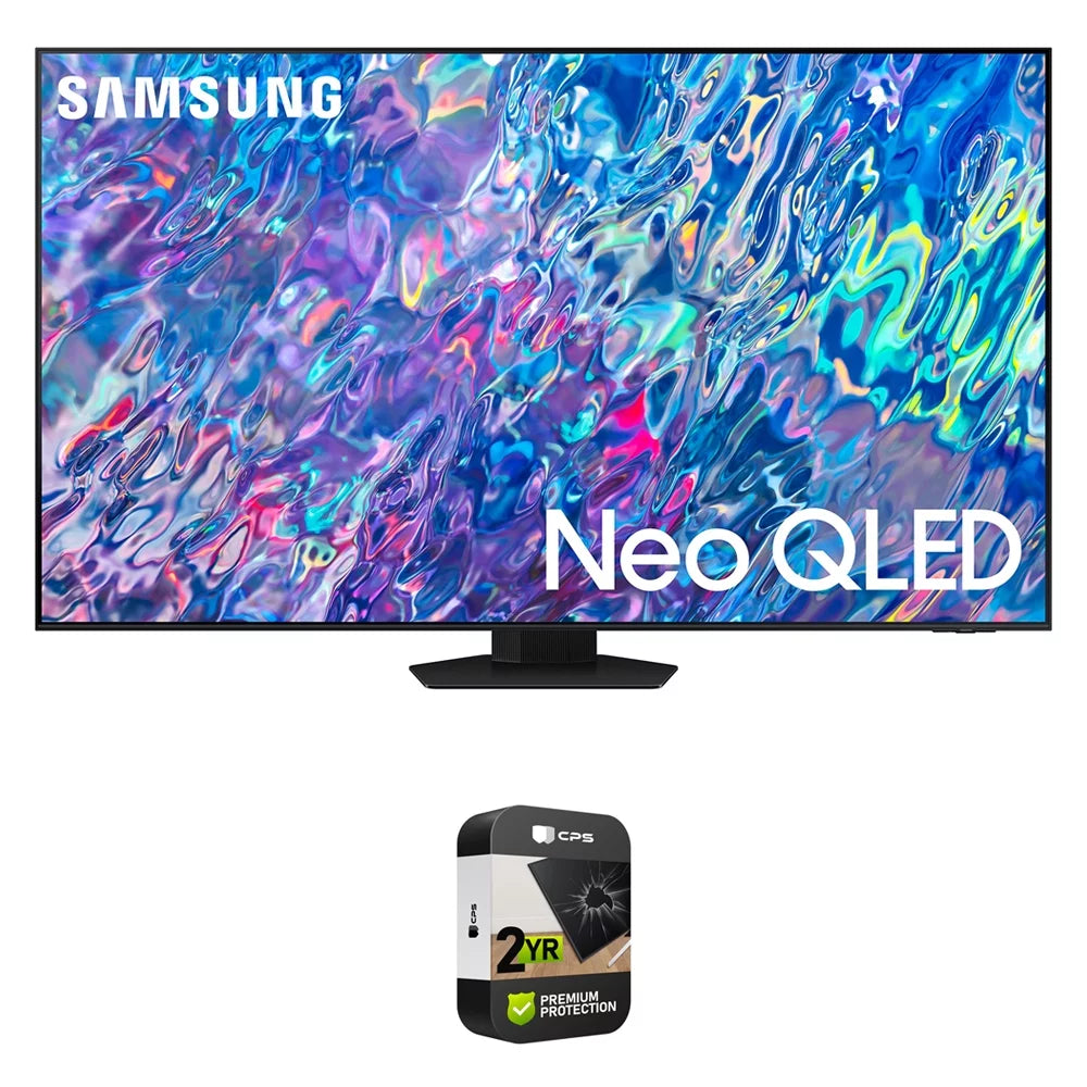 QN85BA 55 inch Neo QLED 4K Mini LED Quantum HDR Smart TV (2022) Bundle with Premium 2 Year Extended Warranty