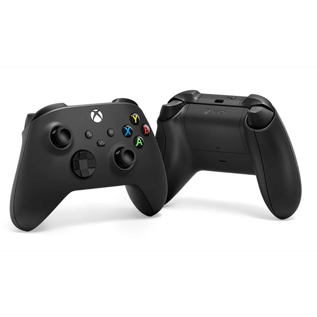 Xbox Series S 512GB Digital Console with Extra Carbon Black Controller and Microfiber Cleaning Cloth