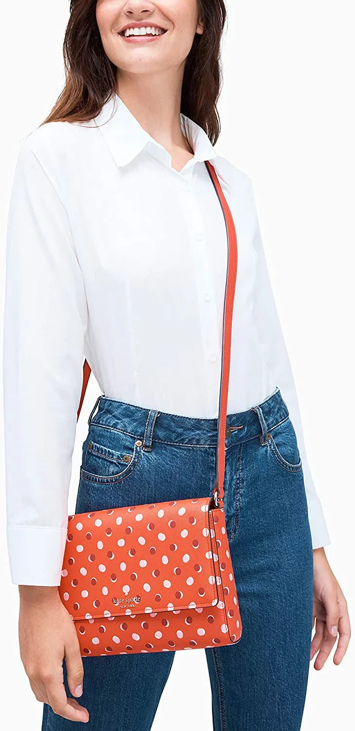 Kate Spade Cove Street Fiesta Dot Dody Leather Crossbody Purse