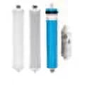 IPW Industries Inc appropriate Culligan AC-30 Double Nipple End Reverse Osmosis Filter Set - Sediment/Carbon/Inline/RO Membrane