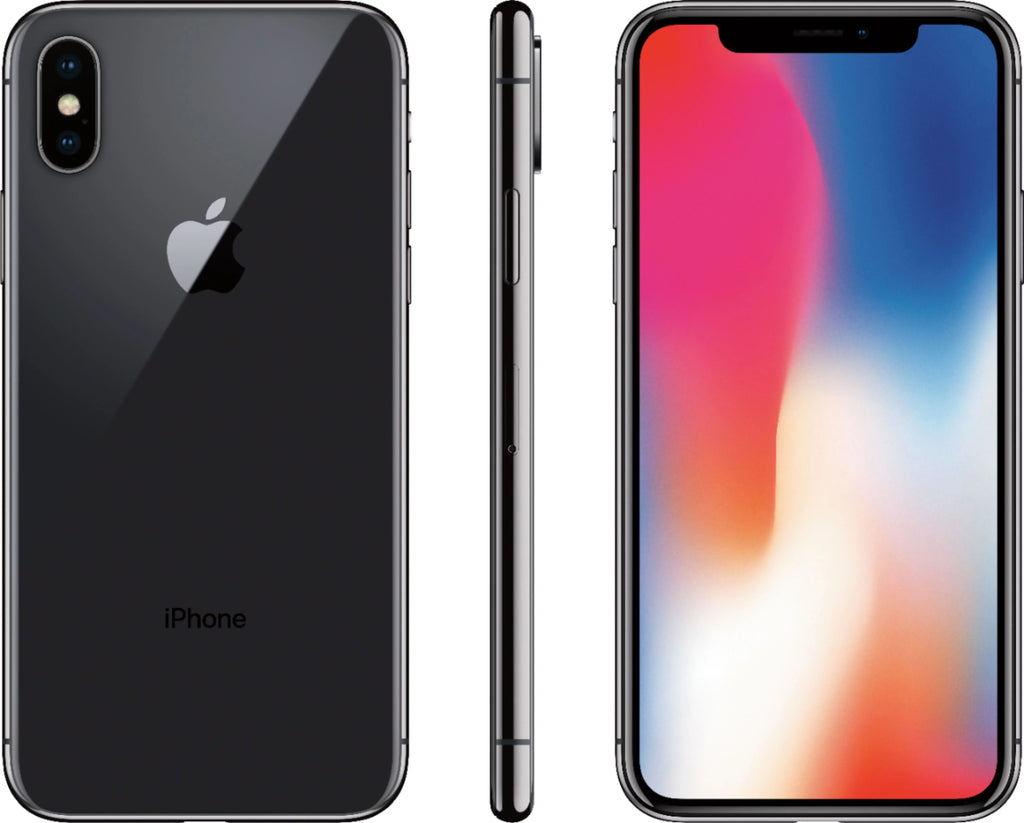 Restored  iPhone X 64GB Space Gray GSM Unlocked Smartphone (Refurbished)