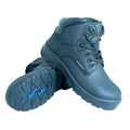 Hiker Work Boot  Black - Size 11.5. Men's Poseidon Comp Toe Waterproof 6 in