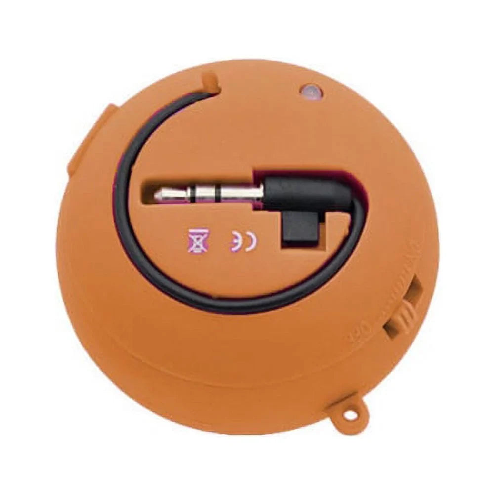 Portable Wired Speaker for Moto G Power (2022) Phone - Audio Multimedia Rechargeable Orange A7Q suitable With Motorola Moto G Power (2022)