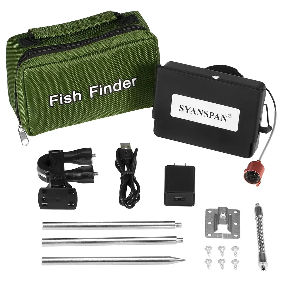 moobody 4.3 Inch Portable Underwater Fishing Camera Fish Finder Waterproof Night Vision Ice ship Fishing Camera 20M Cable with Carry Bag