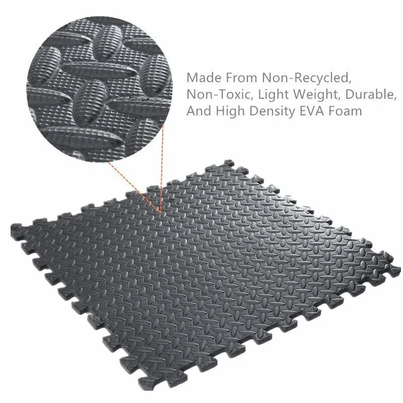 Flooring Puzzle Exercise Mat with High high-grade EVA Foam Interlocking Tiles