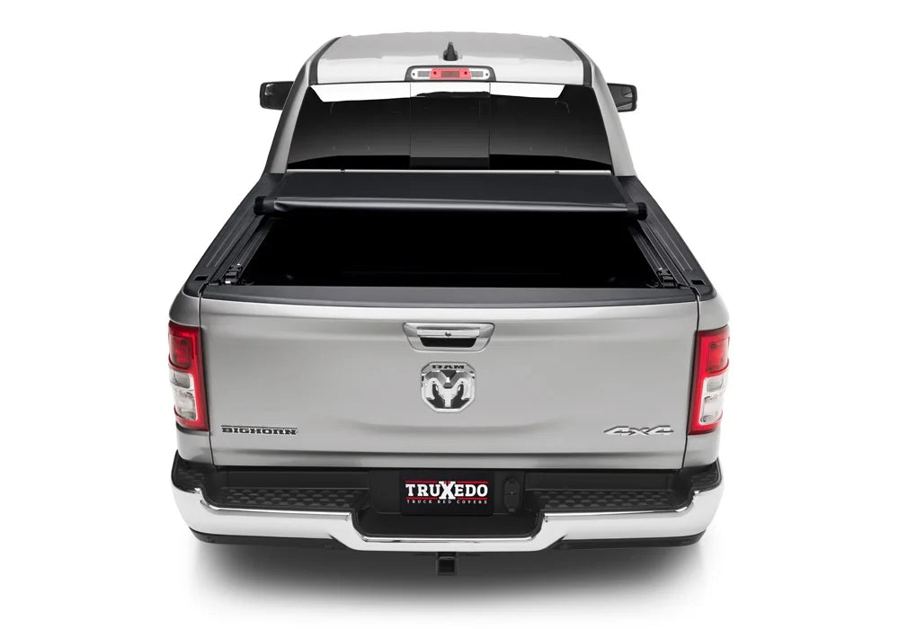 TruXedo Pro X15 Soft Roll Up Truck Bed Tonneau shield | 1486901 | appropriate with 2019 - 2023 Dodge Ram 1500, Does Not Fit w/ Multi-Function (Split) Tailgate 6' 4" Bed (76.3")