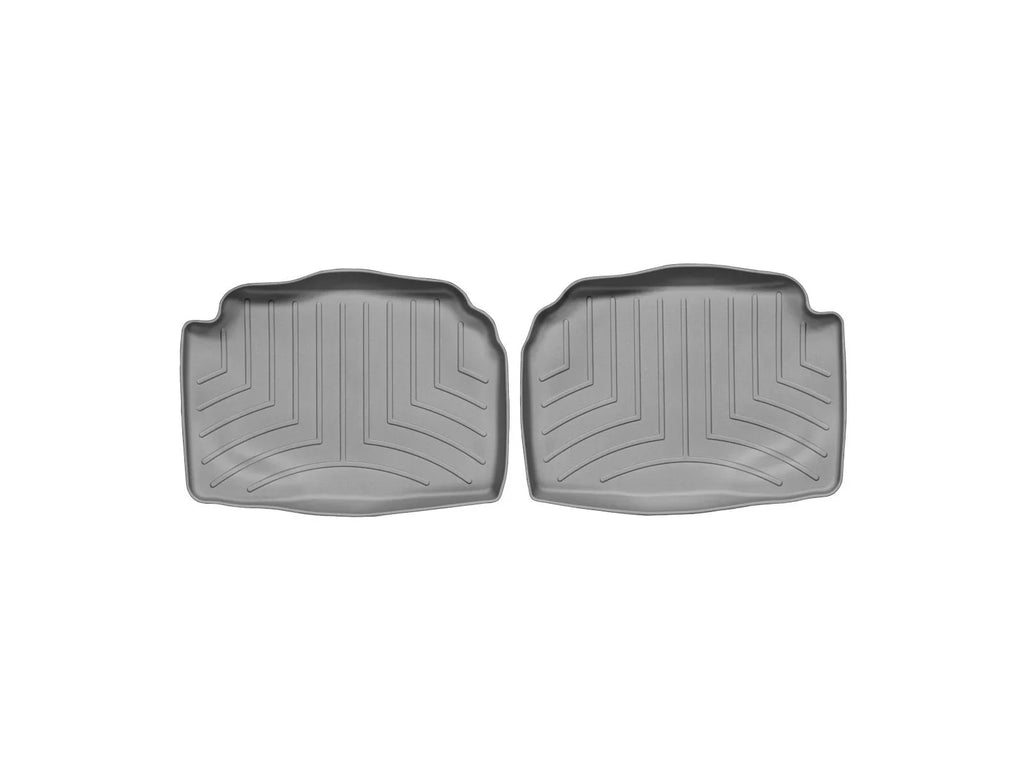 WeatherTech Custom Fit FloorLiners suitable with Subaru Impreza, Impreza WRX, Impreza WRX STi, Forester - 2nd Row (2-Piece Liner), Grey