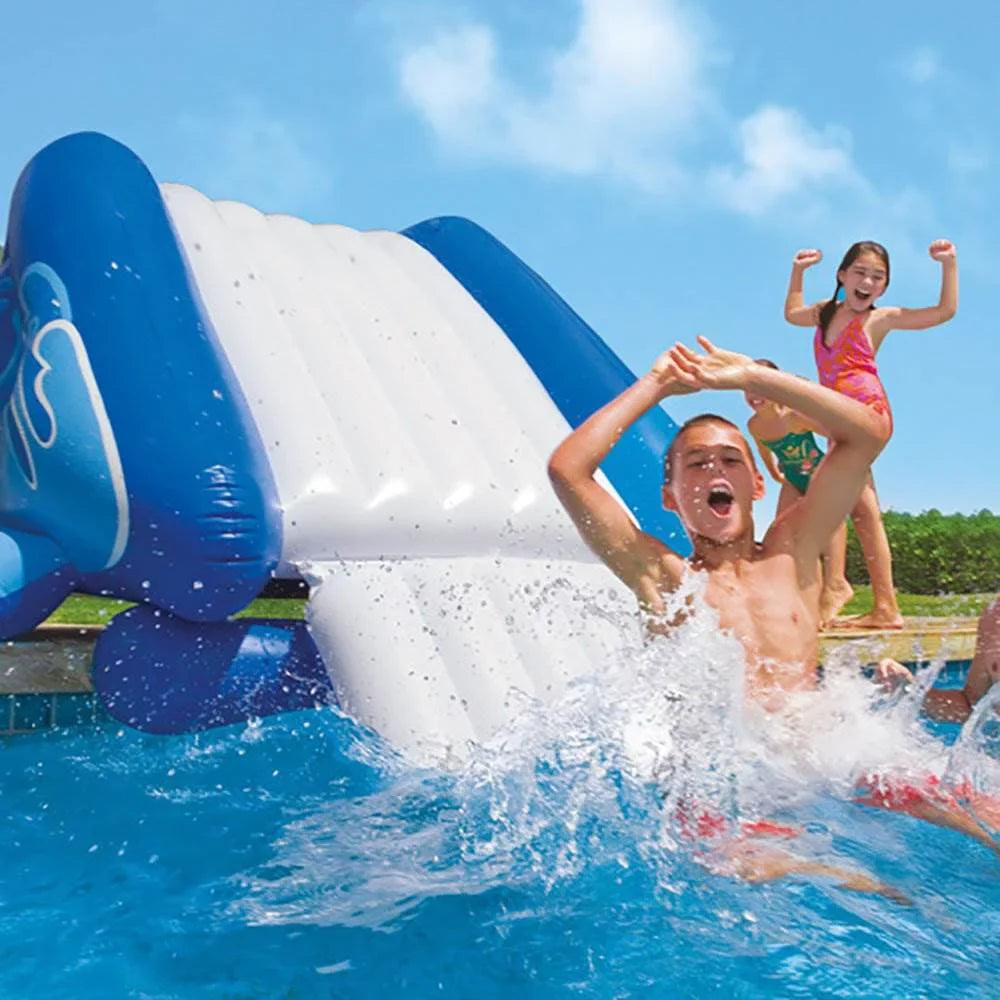 Intex Kool Splash Inflatable Play Center moisture Slide | (Open Box) (2 Pack)