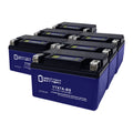 YTX7A-BS Lithium Replacement Battery suitable with Go Kart GS Ztong Yee GTX-7A-BS - 6 Pack