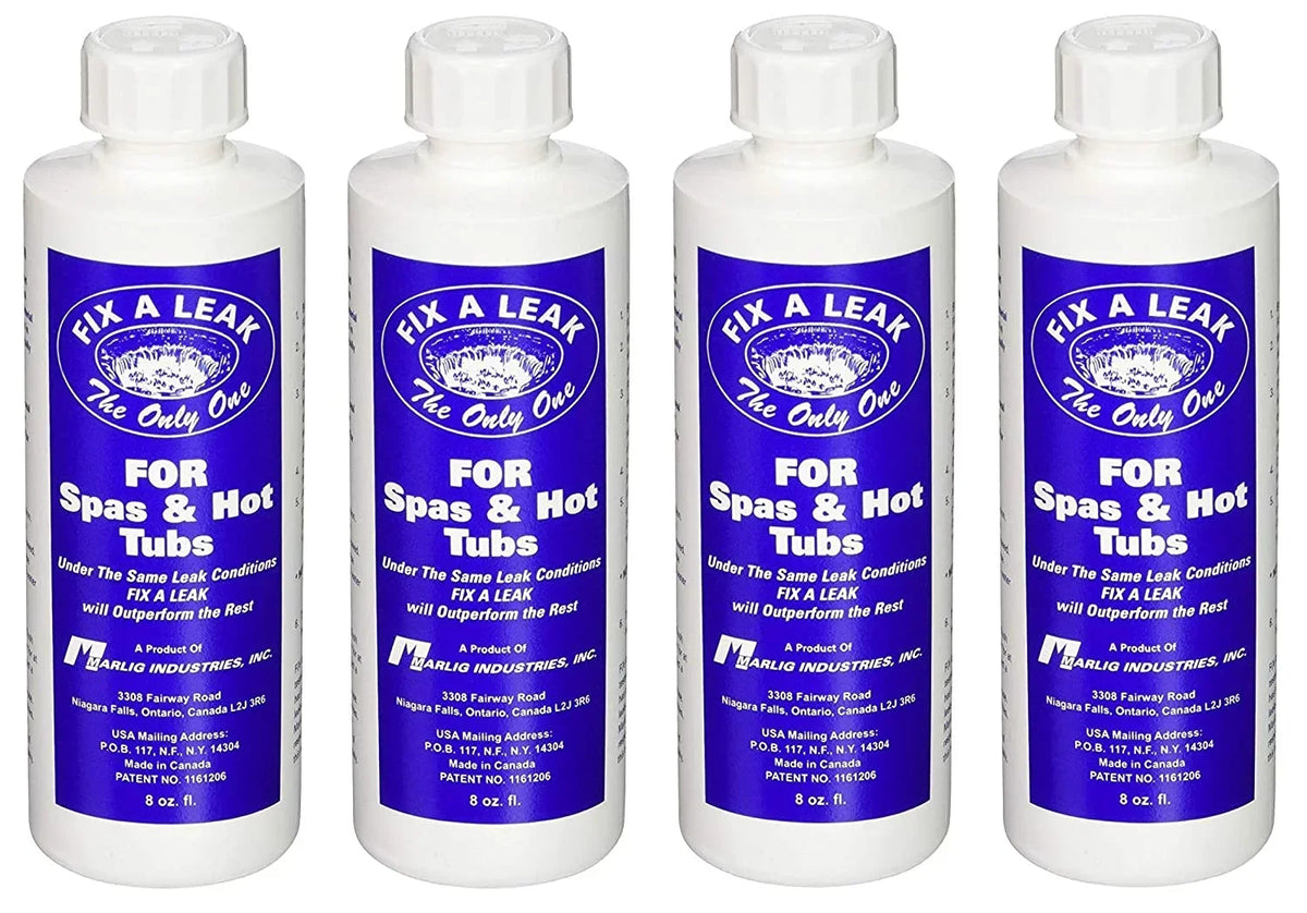 Marlig Industries Fix Pool Leak Sealer-8 oz (Four Pack)
