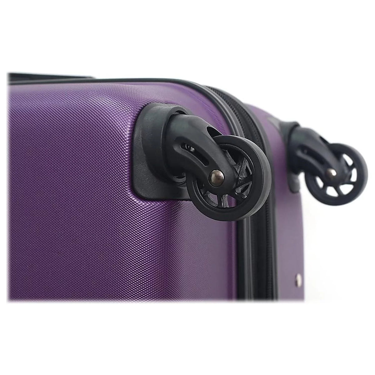 DUKAP RODEZ Plastic Carry-On Luggage Purple (DKROD00S-PUR)