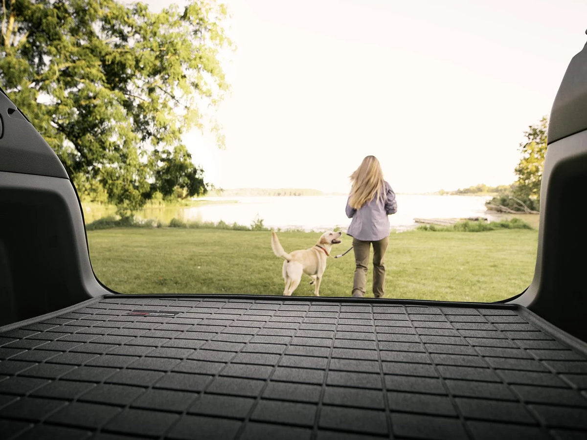 WeatherTech Cargo Trunk Liner suitable with 2017-2022 Honda CR-V - Cargo Tray In Lowest Position, Tan