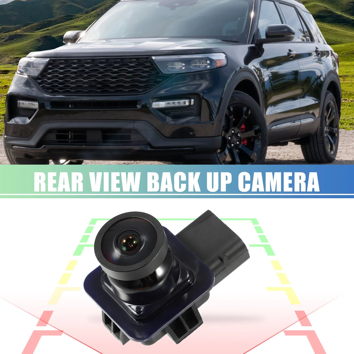 1 Set Back Up Camera EB5Z-19G490-A Rear View Park Assist Reverse Camera for  Explorer Base Limited