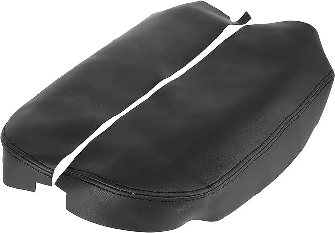 X AUTOHAUX Pair Car Center Console Lid Armrest Seat Box protector Protector Replacement Microfiber Leather for Acura MDX 2007-2013 Armrest Lid Not Included Black