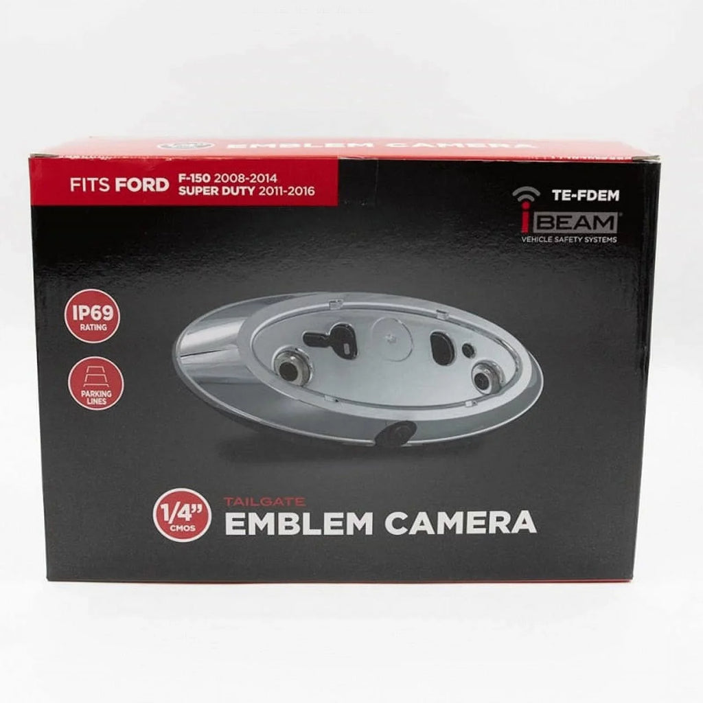 iBEAM TE-FDEM  Trucks Emblem Backup Camera for Select 2003-2017