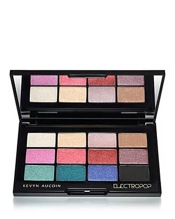2 Pack KEVYN AUCOIN ELECTROPOP PRO EYESHADOW PALETTE ITEM# 80065