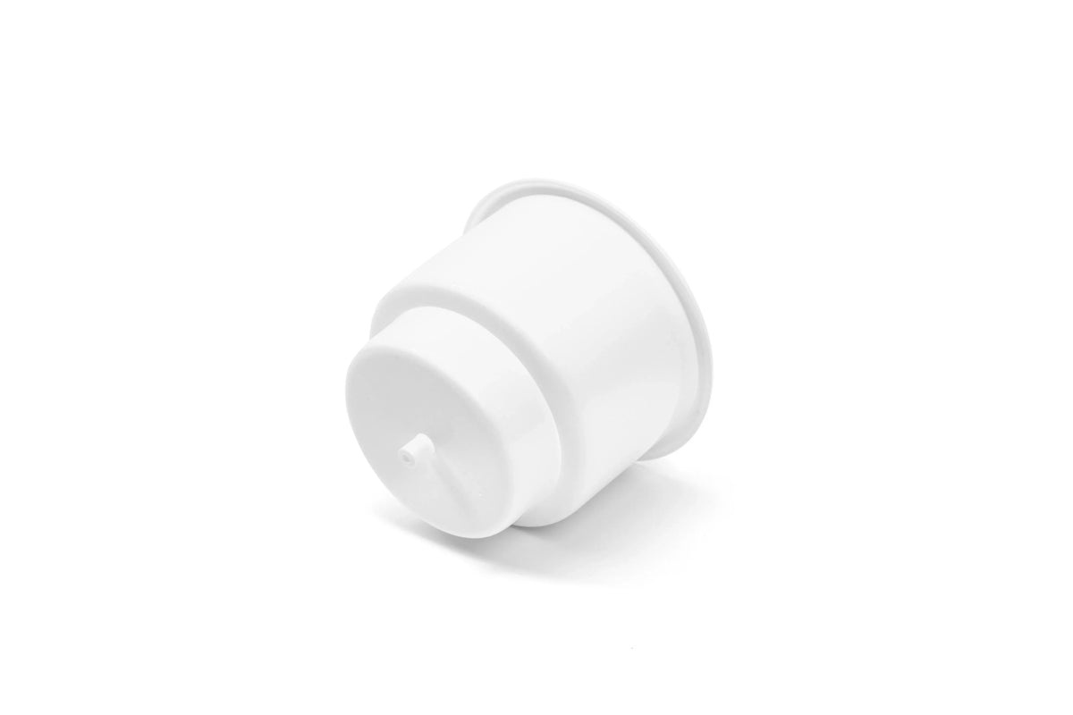 & 4-1/8 Inch O.D.. Red Hound Auto 10 Cup Holders Plastic Pocket Recessed Insert Universal with Drain for craft RV Car Truck Marine Pontoon Motorhome Camper Drop In White 3-1/2 Inch I.D