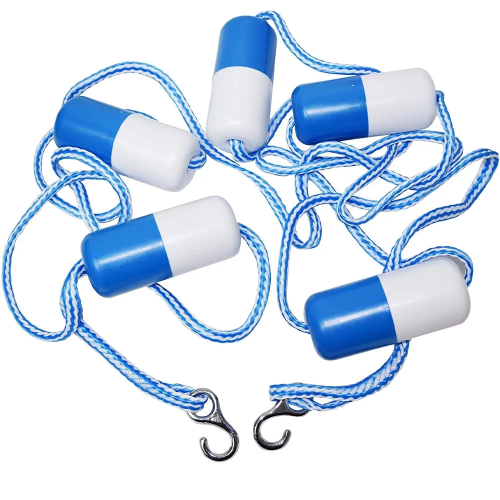 Blue Devil Swimming Pool Rope and Floats, 16"