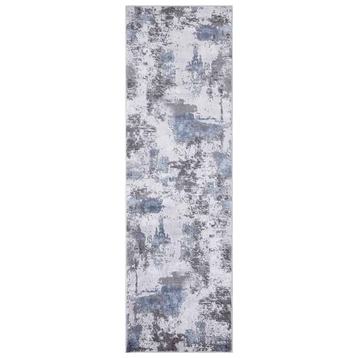 Brighton Pacific Abstract Rectangle Area Rug, Gray. Concord Global Trading 80264 3 x 5 ft