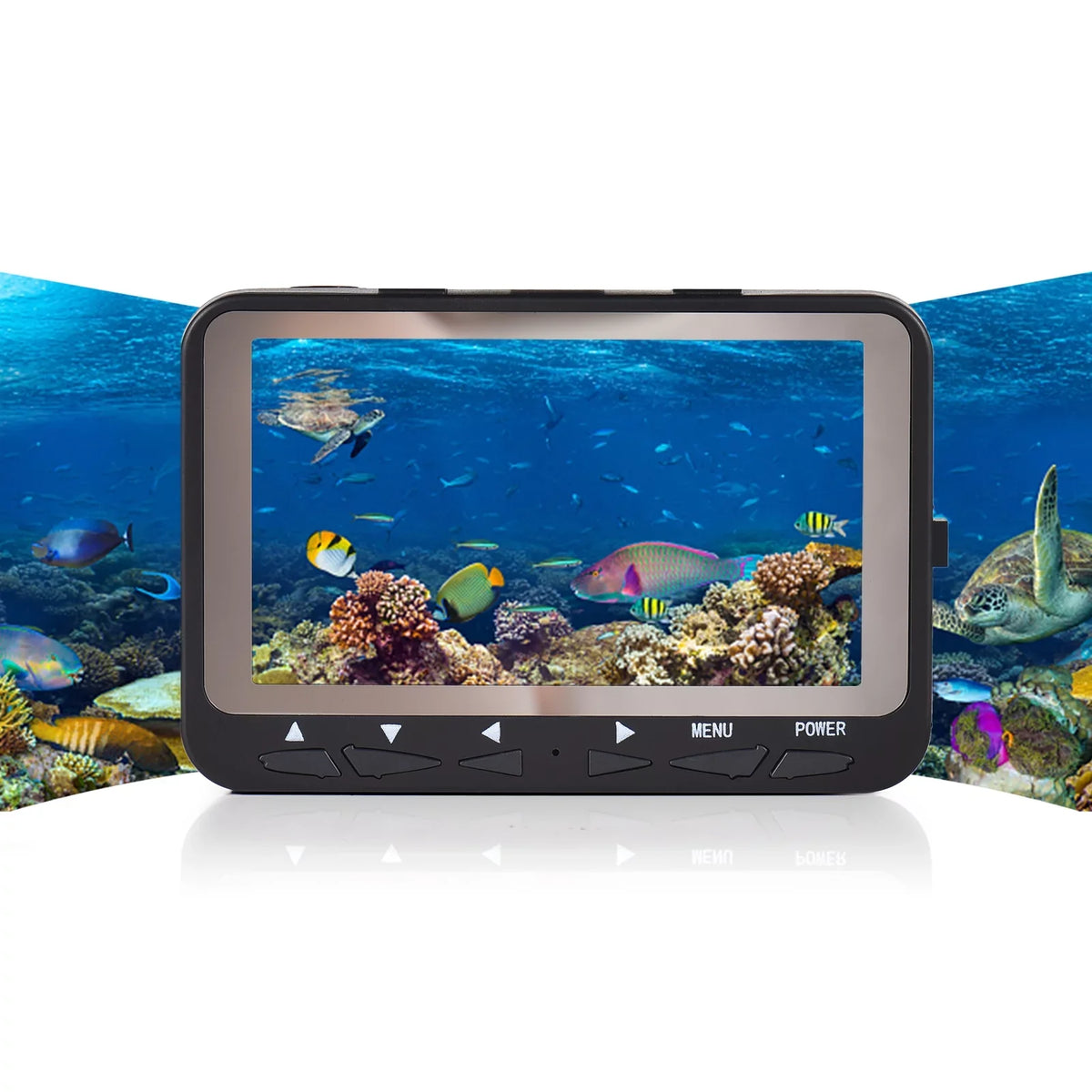 1200TVL Underwater Fishing Camera Fish Finder, 4.3'' LCD , Night Vision, Ice vessel Fishing