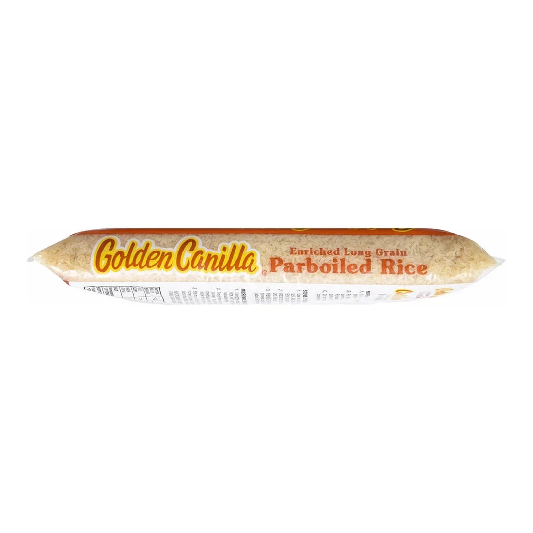 Golden Canilla, Microwaveable Enriched Long Grain Parboiled Rice, 10 lbs.