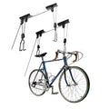 excellent WORKING TOOLS Bike Hoist for Garage Ceiling Mount Pulley System Bike Storage, 55 Lbs Limit, Set Of 2 Bike Hangers for Garage Storage