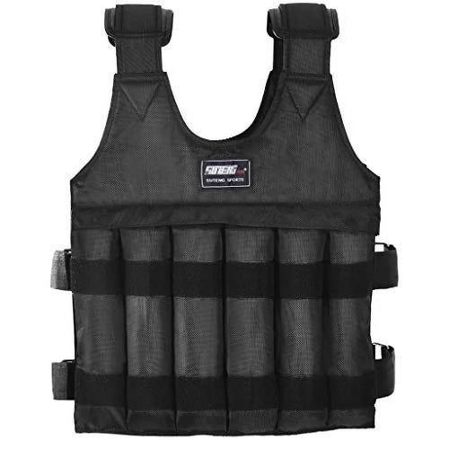 110LB Adjustable Weighted Vest, Weighted Vest Workout Equipment