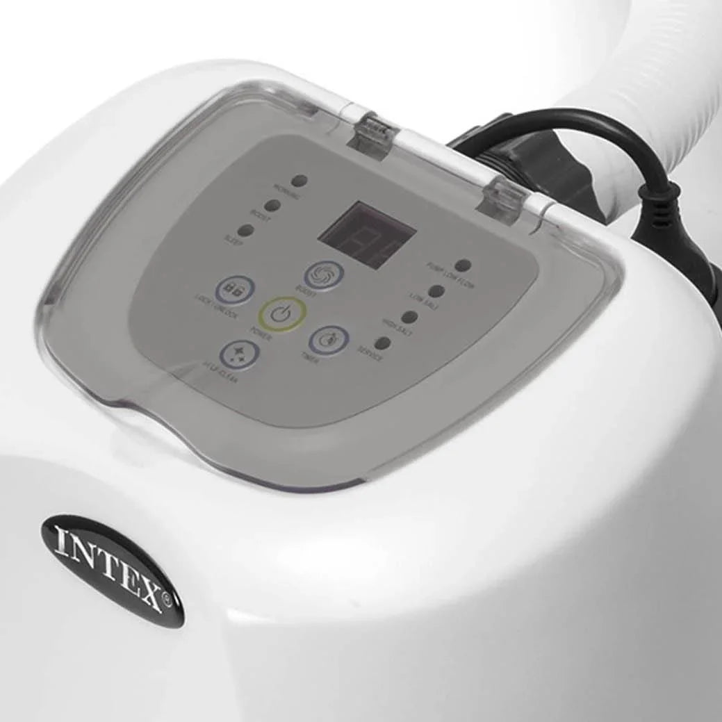Intex 120V Krystal Clear Saltwater Pool System + Wall Mount Surface Skimmer
