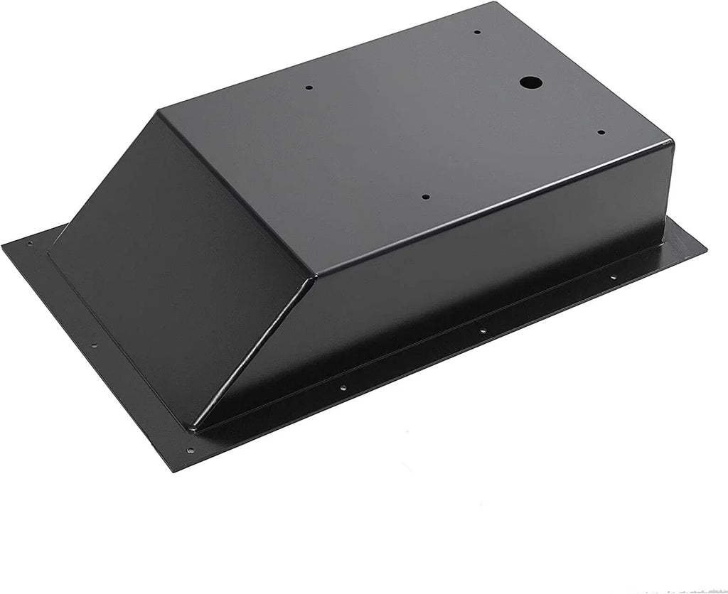 GHmarine Trolling Motor Tray Foot Pedal Pan for Minn Kota Fishing ship Motor 100RTMP Aluminum and Recessed