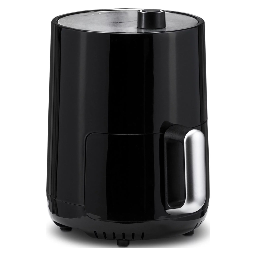 Magic Chef® 1.6 Quart Snack-Sized Compact Manual Air Fryer for Healthy Cooking with Dishwasher Safe Basket - Black