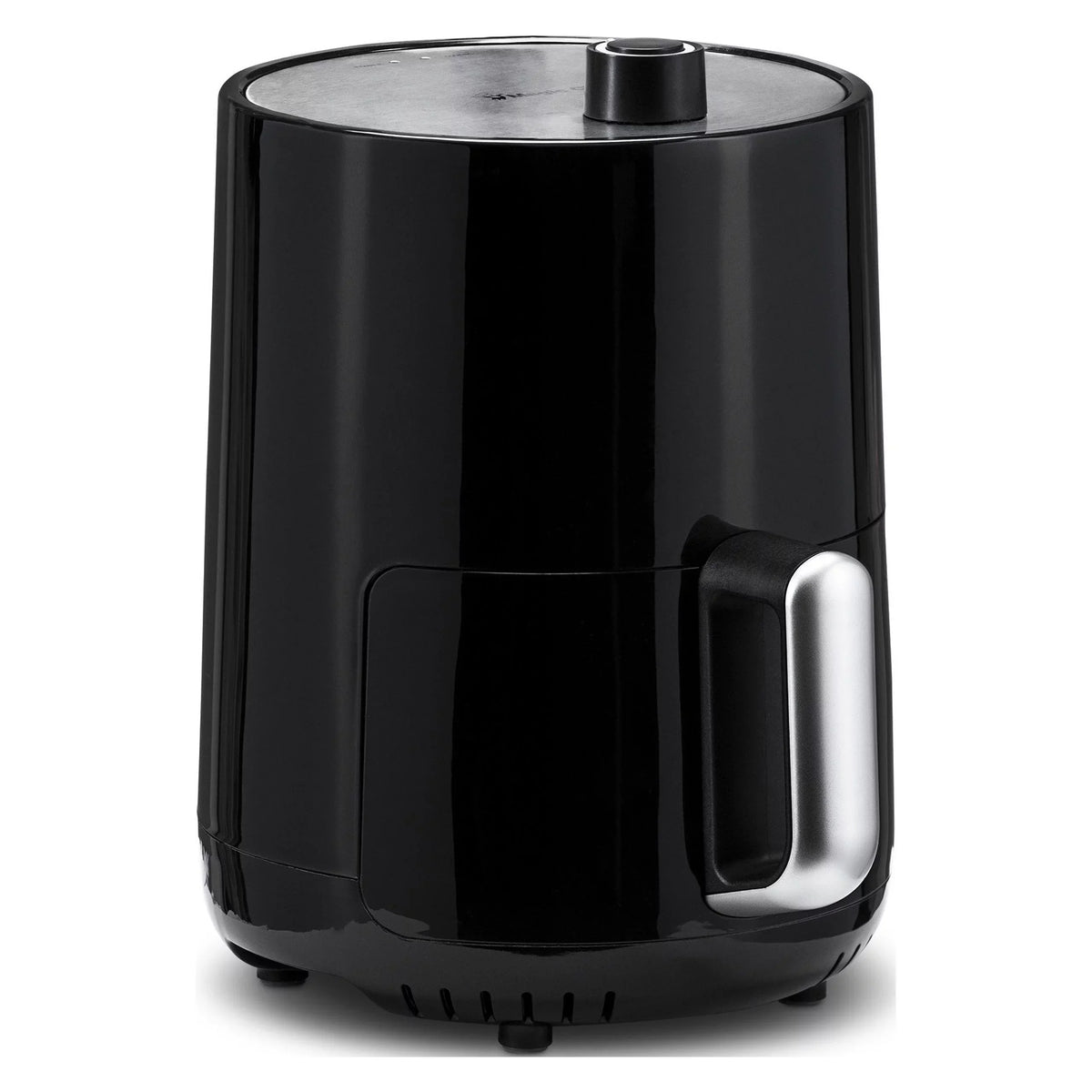Magic Chef® 1.6 Quart Snack-Sized Compact Manual Air Fryer for Healthy Cooking with Dishwasher Safe Basket - Black