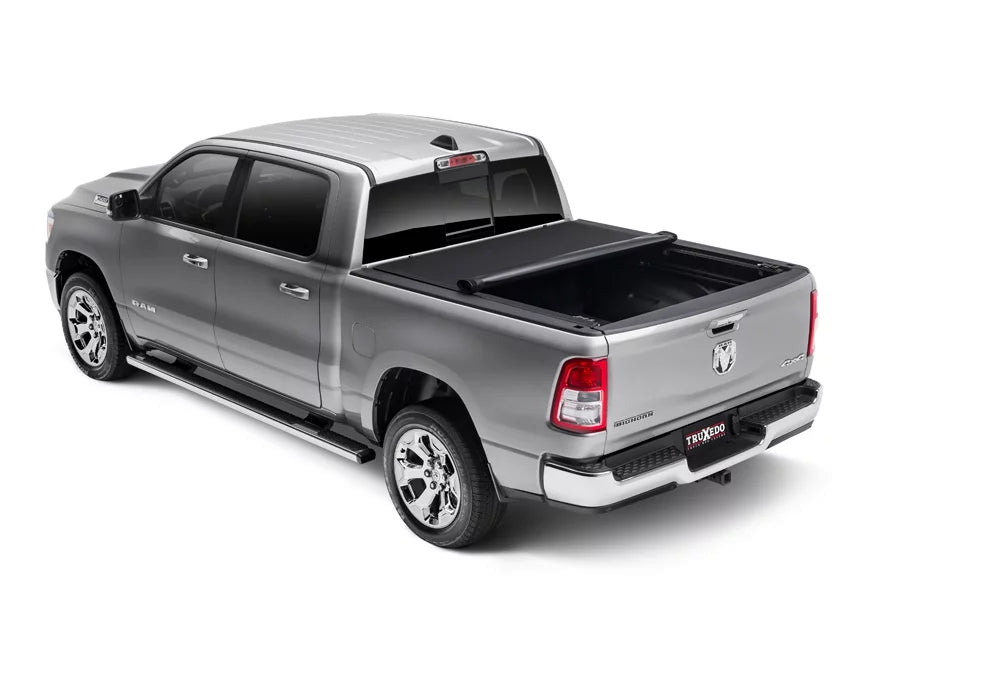 TruXedo Pro X15 Soft Roll Up Truck Bed Tonneau shield | 1486901 | appropriate with 2019 - 2023 Dodge Ram 1500, Does Not Fit w/ Multi-Function (Split) Tailgate 6' 4" Bed (76.3")