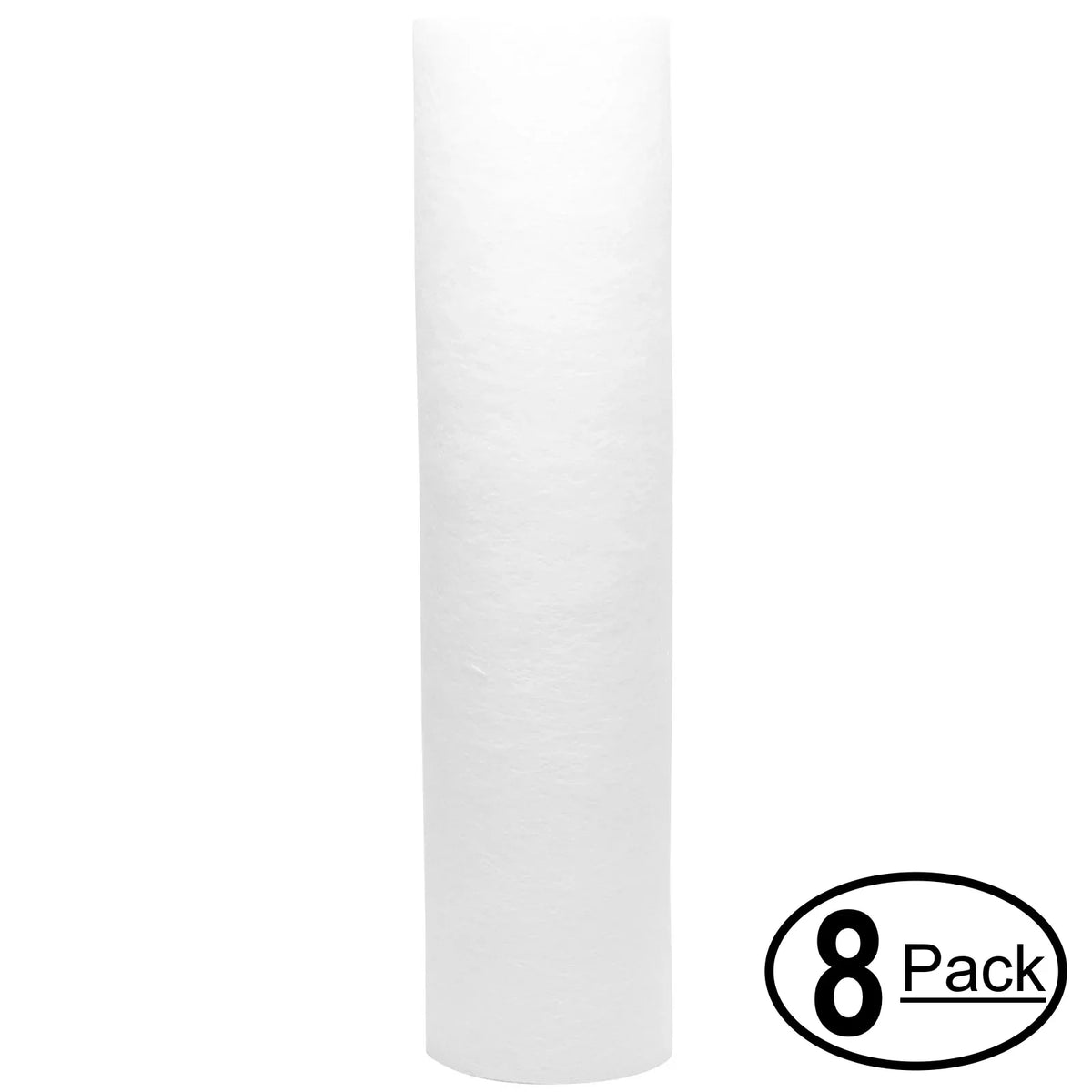 8-Pack Replacement for APEC RO-PUMP Polypropylene Sediment Filter - Universal 10-inch 5-Micron Cartridge for APEC RO-PUMP â€“ Electric Pumped Drinking moisture System - Denali Pure Brand