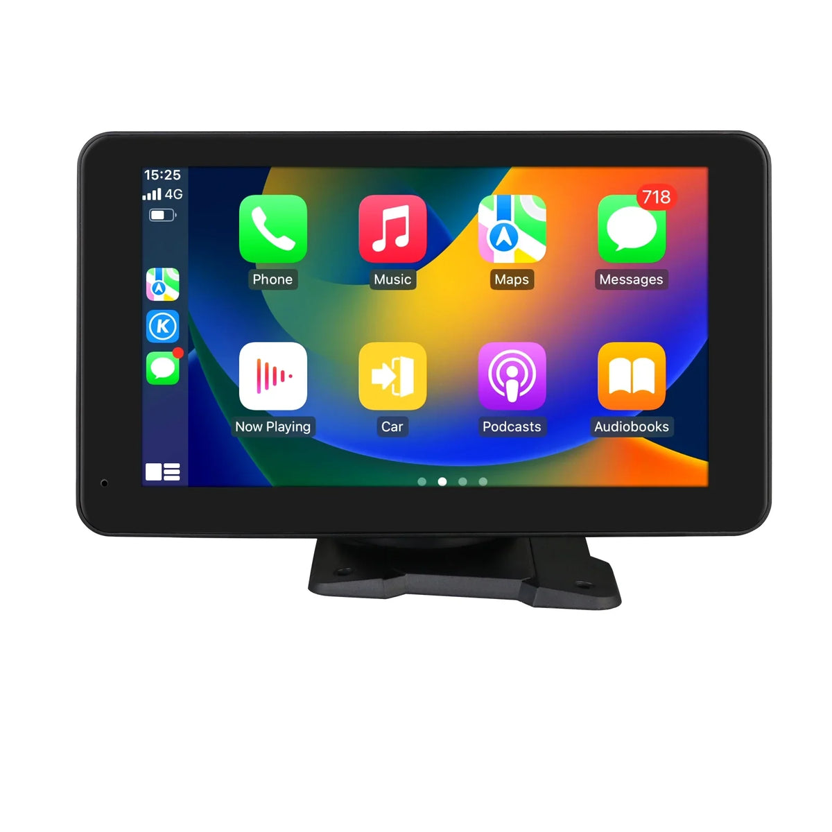 GPS Navigation  Carplay AUX FM Car Radio Stereo Head Unit 7" Touchscreen 360° Adjustable Portable Mirror Link Android Auto Monitor Player